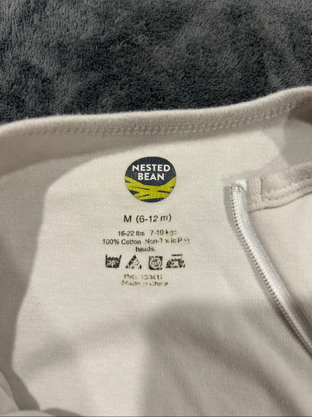 Nested Bean soft grey